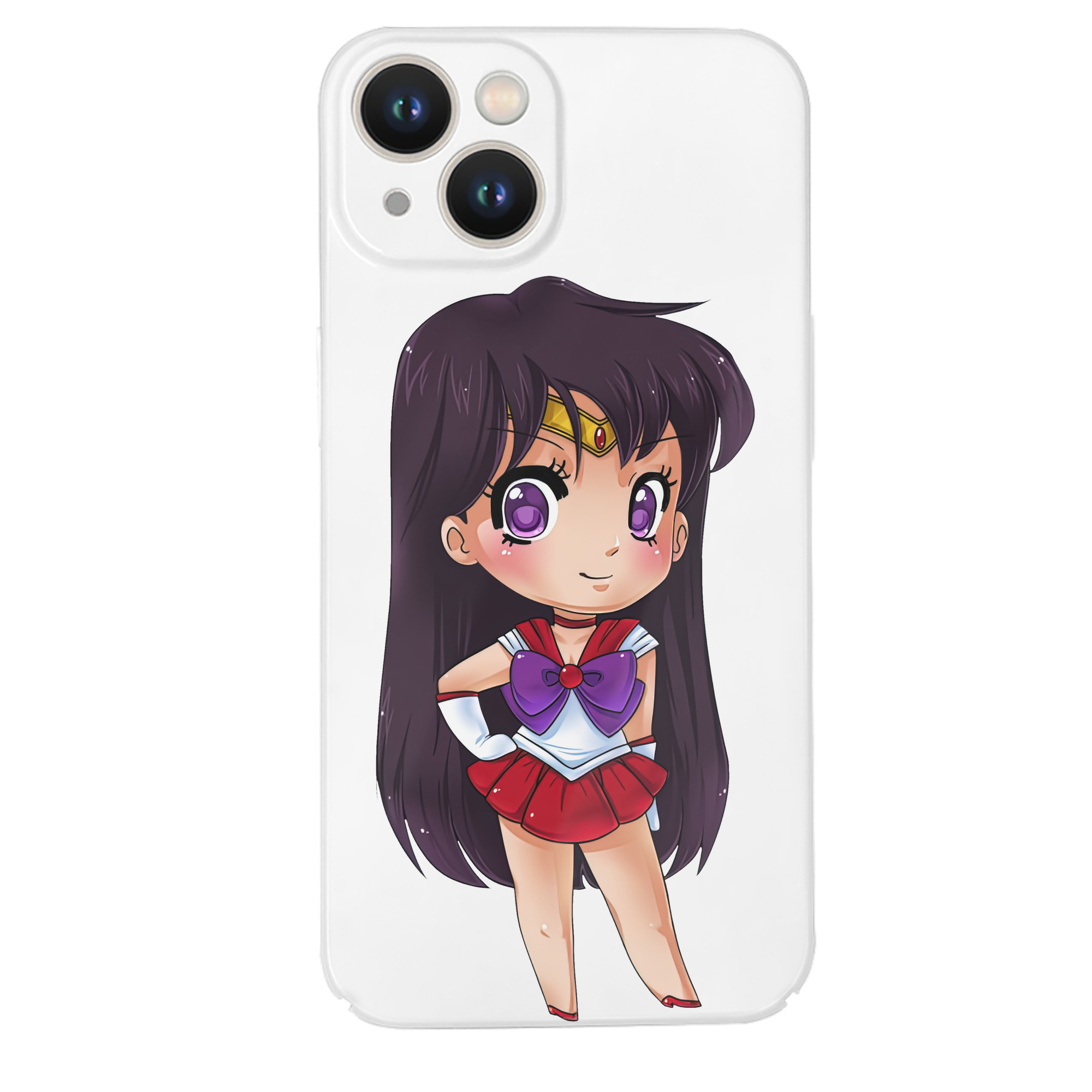 （画像用） 美少女戦士セーラームーン 火野レイ ひの レイ Sailor Moon Hino Rei （セーラーマーズ,Sailor Mars） 【iPhone 14シリーズ対応】ハードケース